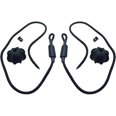 2pcs Voiture Corde De Fixation Universelle Corde De Chaîne De Fixation avec Couvercle De Coffre Serrant avec Corde De Porte-Bagages Arrière Garde-Boue avec Petite Boule pour Coffre De Voiture (1/5)