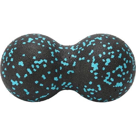 Balle de massage en forme de cacahuète pour soulager les douleurs musculaires. Balle de massage légère à double crosse pour la maison, les salons de massage et le bureau. (1/5)