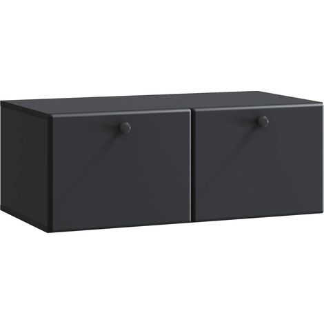 Maison Exclusive - Mobile Porta TV da Muro 78,5 x 41 x 30 cm Nero (1/5)