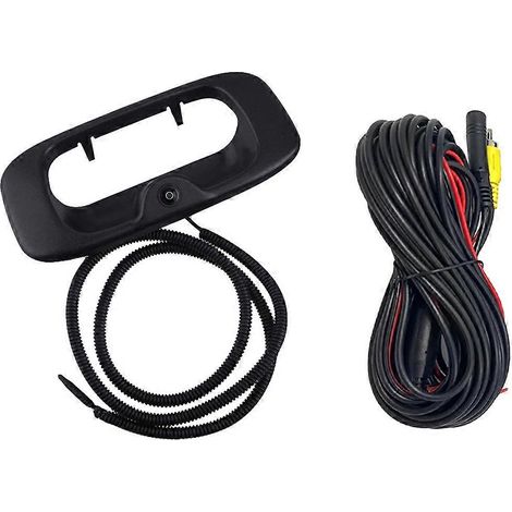 Cámara de visión trasera integrada en la manija del portón trasero para Chevrolet Silverado y GMC Sierra (1999-2006) (1/5)