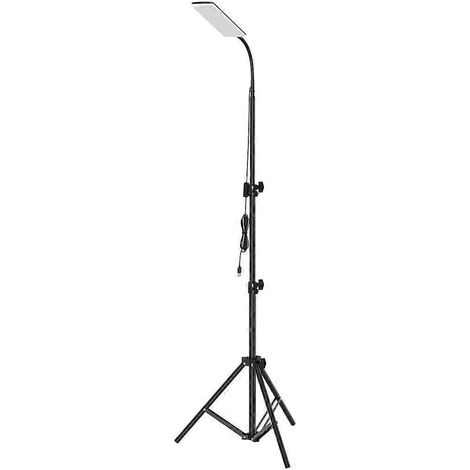Lampe LED USB réglable avec trépied pour visioconférence et streaming (1/5)