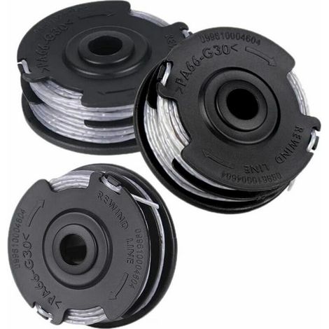 Lot De 3 Bobines Pour Débroussailleuse Bosch Art 24 27 30 30-36 Li 18 M 1,65 Mm (1/5)