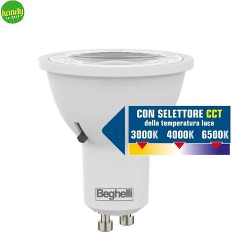 FARETTO LED SPOT CCT ATTACCO GU10 7W 3000K/4000K/6000K (1/2)