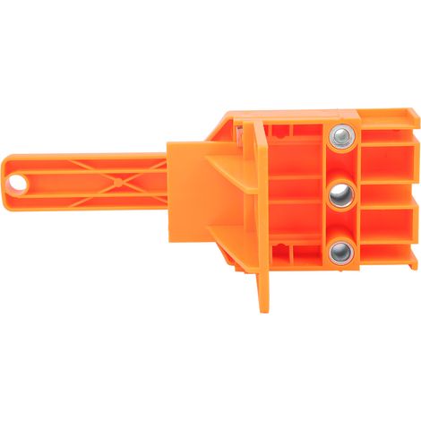 38-teiliges Set Holzbearbeitungs-Bohrloch-Einführungshilfen, Handwerkzeuge, Orange (1/5)