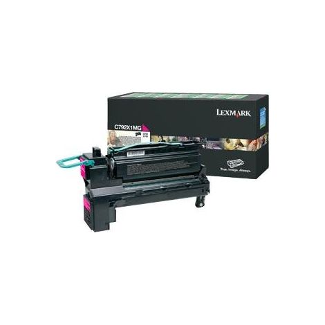 Cartuccia Magenta Lexmark (C792X1MG) (1/2)
