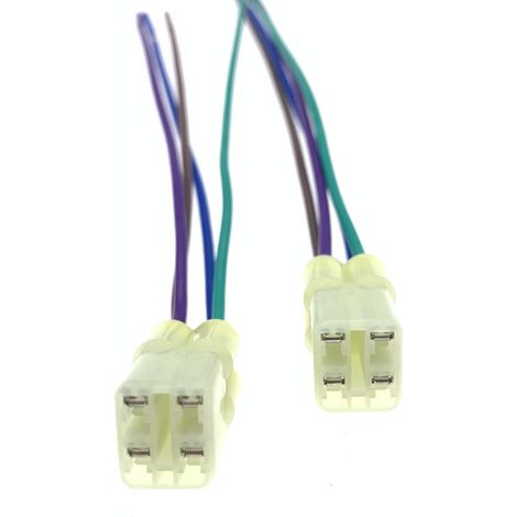 Oxygen sensor wiring harness connector compatible with Chang'an Suzuki Ciaz, Tianyu SX4, Alto Swift and Beidou models. (1/5)