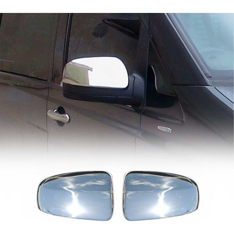 OMAC Coques de Rétroviseurs pour Mercedes Viano W639 2010-2014 en Acier Chromé Argent (1/5)