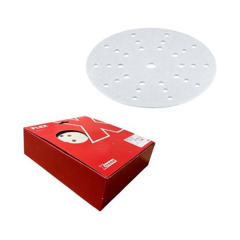 Abrasifs MOUSSFLEX ronds ø 225 mm grain 40 FLEX - Boite de 12 abrasifs