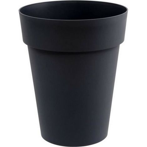 EDA Vase Toscane mi-haut - Ø 44 x 53 cm - 50 L - Gris Anthracite