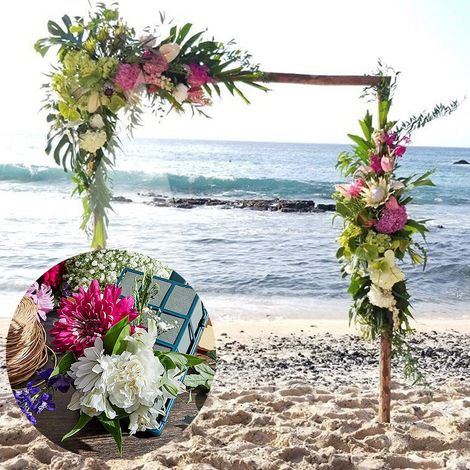 Cage en mousse florale rectangulaire avec poignée, idéale pour les compositions florales fraîches. (1/5)