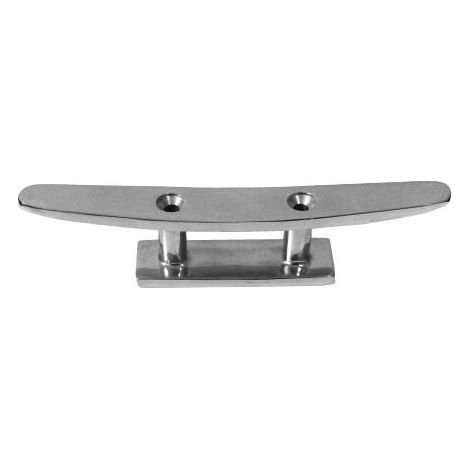 Taquet plat 2 trous inox A4 poli
