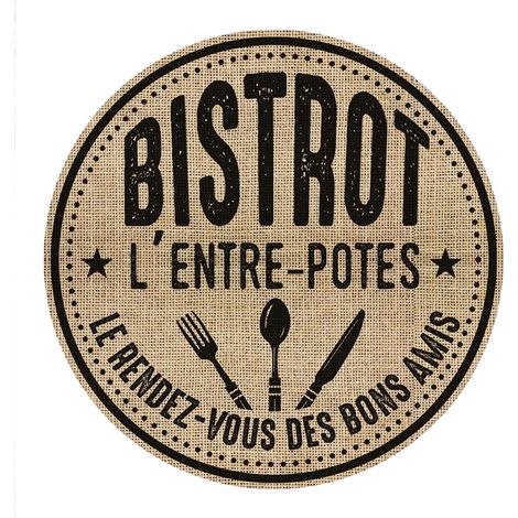 Set de table rond en toile de jute 38 cm – Ambiance naturelle et élégante – Pour repas quotidiens et occasions spéciales – Sud Trading