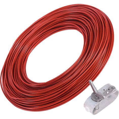 Treuil de Couverture de Piscine [matériel métal inoxydable] Cable 30m/40m/45m + Manivelle Papillon [fixation couverture] (1/5)