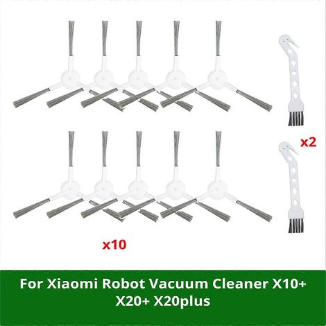 Pour X10+ X20+ X20Plus Robot accessoires de balayeuse brosse latérale pièces de rechange brosse (1/5)