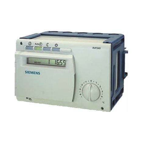 Régulateur chauffage programmable 1 circuit chauffage - SIEMENS : RVP340