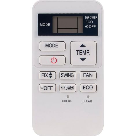 Nouveau RAS-07BKV-E Télécommande de Remplacement RAS-07BKV-E Air Conditioner Télécommande pour Toshiba AC A/C RAS-137SKV-E6 RBC-ASX11E-C RAS-07BKV-E RAS-077SKV-E6 RAS-107SKV-E6 Remote Controller (1/5)