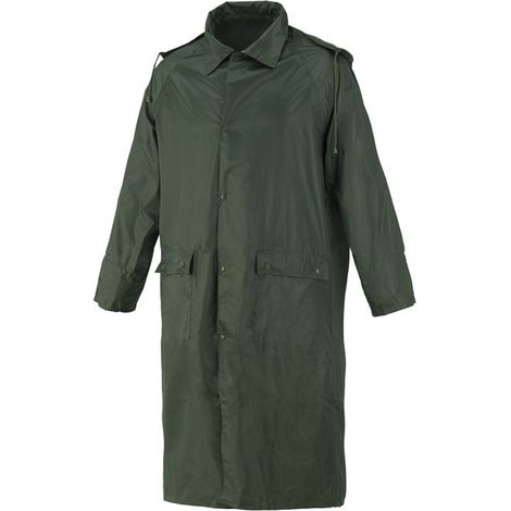Issaline 01702-020 Cappotto Da Lavoro Impermeabile Verde L