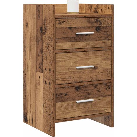 Maison Exclusive - Comodini Legno antico 40 x 36 x 70 cm Legno ingegnerizzato (1/5)