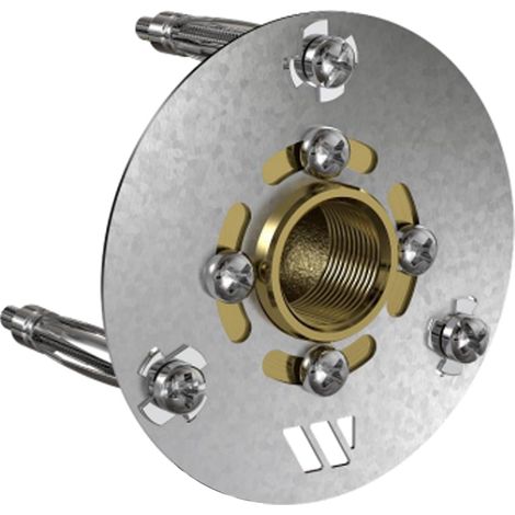 Robifix (Machine à laver) MONO PER Ø12 - Raccord droit Femelle 1/2" (15/21) à sertir - Watts