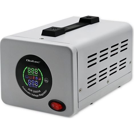ESTABILIZADOR AUTOMÁTICO DE VOLTAJE QOLTEC AVR 2000VA (1/5)
