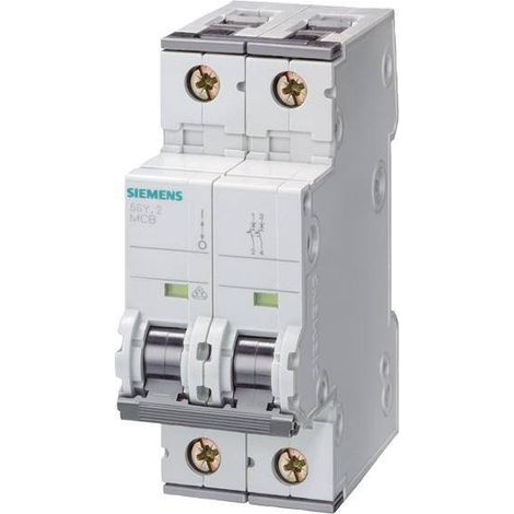 Interruttore Automatico Magnetotermico Siemens 32A 1P+N 6KA 2M 5SY6532-7
