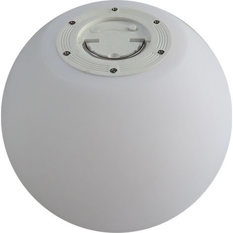 Lampe sphérique LED RGB extérieur étanche et résistant à la poussière, lampe décorative de jardin et pelouse, veilleuse paysagère télécommandée, modèle 6184A (1/5)