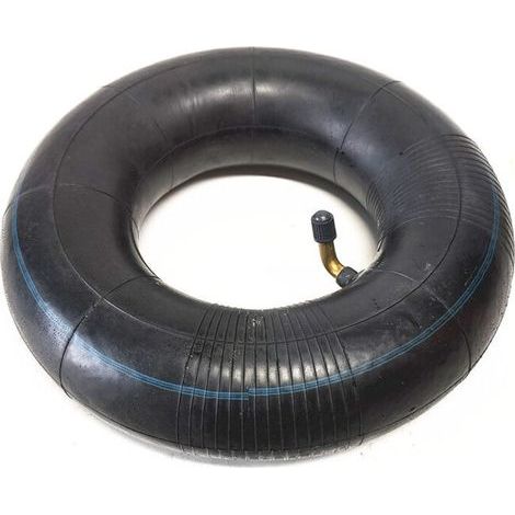 2 Pièces Pneus avec Chambre à Air 4.10/3.50-4 Pouces pour Diablos, Chariots Manuels, Remorques et Tondeuses à Gazon (1/5)