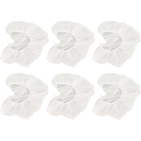 Lot de 50 housses d'appui-tête jetables en forme de U pour salon de beauté, élastiques, pour coussin facial (1/5)