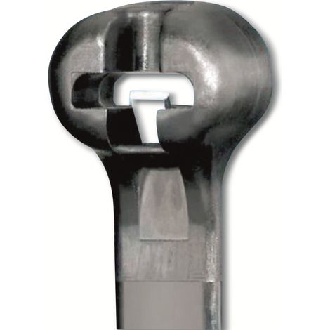 PANDUIT Serre-câbles, serre-câbles DOME-TOP™ Barb-Ty, CVR150SBK, noir, 160 mm x 2,40 mm