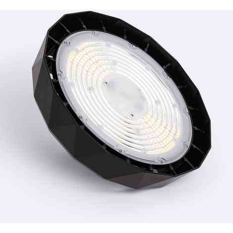 Campana LED Industrial UFO 200W 200 lm/W Xitanium Regulable 1-10V LEDNIX HBM 5700K 90º Blanco Frío (1/4)