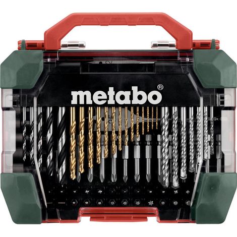 Metabo 626708000 Drill Bit Accessory Set 86 Pieces (1/2)