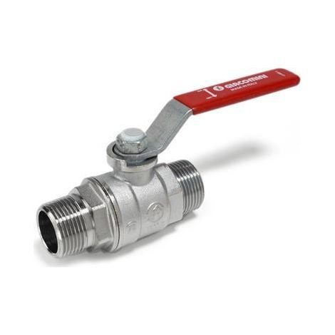 Rubinetto giacomini R253DL argento ¾ pollice ottone