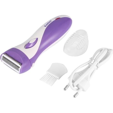 Prise européenne pour épilateur de rasoir à cheveux rechargeable électrique pour femme - épilateur (1/4)