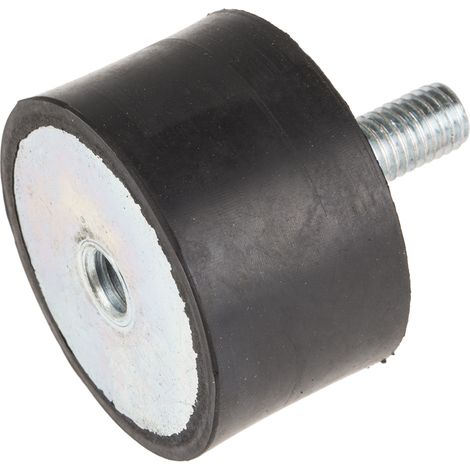 Bobine mâle à femelle RS PRO M10 Ø 50mm en Caoutchouc naturel ( Prix pour Sachet de 2 ) (1/2)