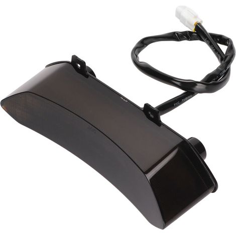 Fanale posteriore a LED in ABS nero fumé per PC, luce freno posteriore adatta per Raptor 700R 2006-2018