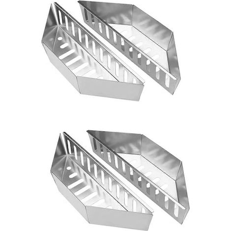 Panier à charbon de bois galvanisé pour barbecue d'extérieur, 0,8 mm (1/5)