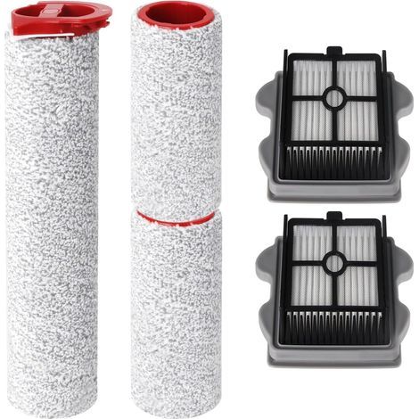 Kit Rouleau Brosse et Filtre pour Roborock A10 Ultra – Aspirateur Laveur Sans Fil – 3+2 (1/4)
