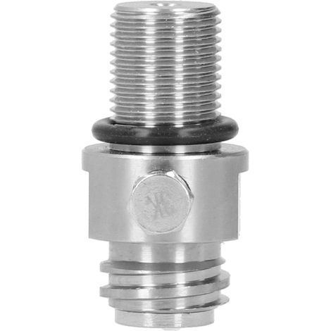 Soupape de bouteille de CO2 en laiton chromé, adaptateur pour réservoirs M18x1.5, accessoire pour cylindre de gaz.