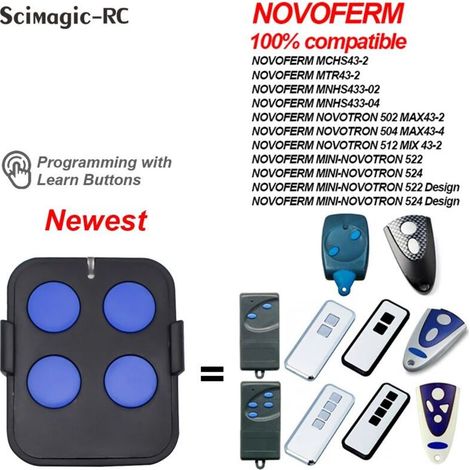 NOVOFERM NOVOTRON 504 MAX43-4 Fernbedienung (3 Stück) (1/5)