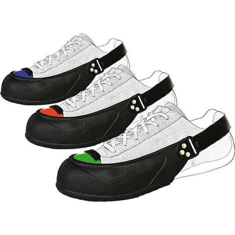 Sur-chaussures de sécurité avec embout aluminium – Semelle antidérapante Tiger Grip – Pointure 34/36 – Norme EN 12 568