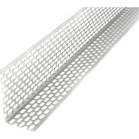 Lüftungswinkel Alu, Lüftungsprofil 20 Stück Silber, Optimale Fassaden- und Dachbelüftung, geeignet zur Vogelabwehr, Traufgitter - 30x90mm, 20 Stück