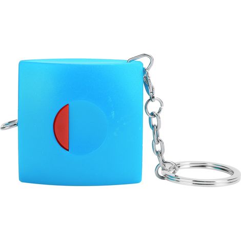 PVC Mini Automatically Retractable Tape Body Tailor Sewing Craft Cloth Measuring TapeBlue (1/5)