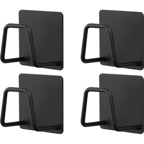Lot de 4 porte-éponges adhésifs pour la cuisine - Lot de 4 porte-éponges adhésifs pour la cuisine (1/5)