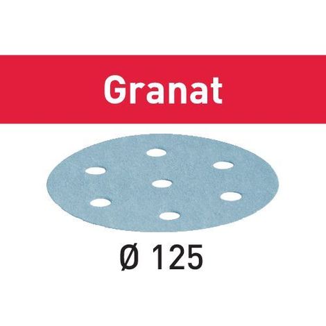 Abrasivo per levigatrice FESTOOL Granat - Ø 125 mm