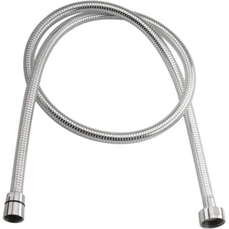 Flessibile Doccia Con Piattella Cromata Cm 120-Cromo