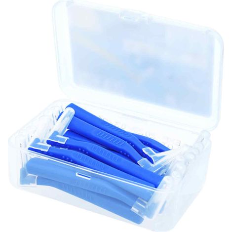 20 Brossette interdentaire,Forme en L,Motif à 7,Appareil orthodontique,Hygiène bucco-dentaire (1/5)