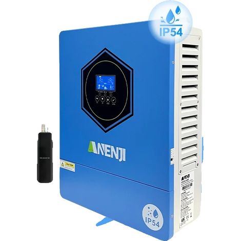 Inversor solar, funcionalidad híbrida, monitorización inteligente, ANJ-4200W-24V-IP54-W, 220-240V, 24V (1/2)