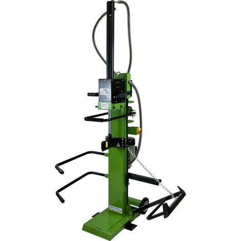 Greenwood – Fendeur de bûches électrique 3700W – 10 tonnes – Longueur max 1040 mm – Course 890 mm – Vérin hydraulique vertical