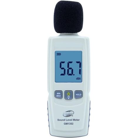 Testeur de niveau sonore numérique DB décibels en décibels Détecteur de bruit audio avec microphone automatique (1/5)