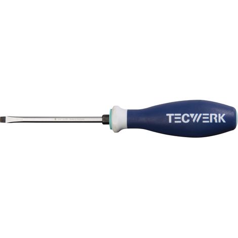 Destornillador Corte-B.12mm Hoja-L.200mm 3K-Mango 6-KT.-Ll./Ins.TECWERK (1/4)